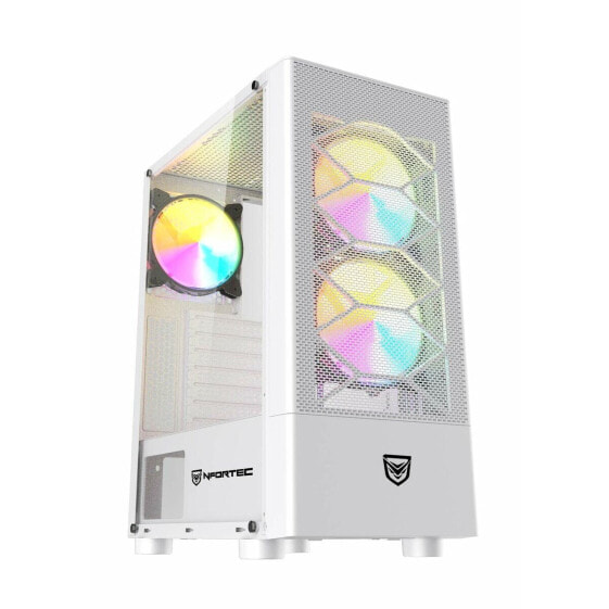 Блок полубашня ATX Galileo Nfortec Caelum RGB Белый