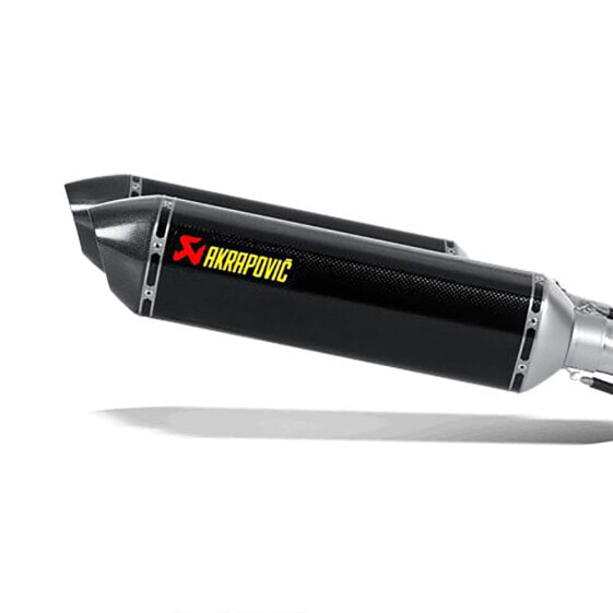 AKRAPOVIC Replacement Muffler Carbon Left Ref:M-R01702CL Muffler