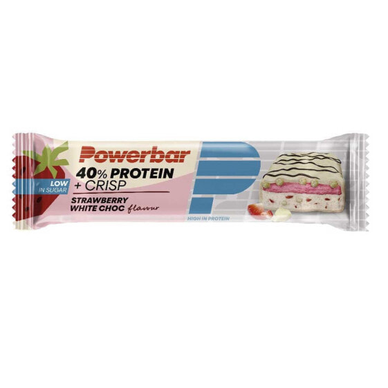 POWERBAR Protein Plus 40% energy bar white chocolate crisp