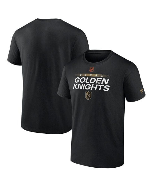 Men's Black Vegas Golden Knights Special Edition 2.0 Authentic Pro T-shirt