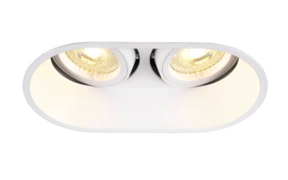 SLV Horn - Recessed lighting spot - GU10 - 2 bulb(s) - LED - 25 W - White