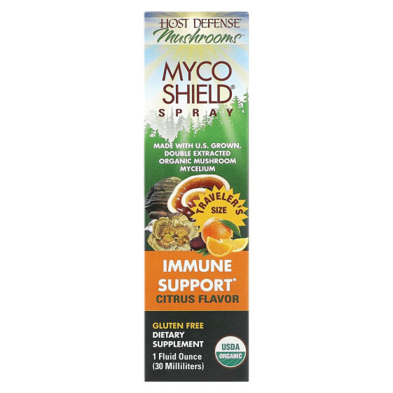 Mushrooms, MycoShield Spray, Citrus, 1 fl oz (30 ml)
