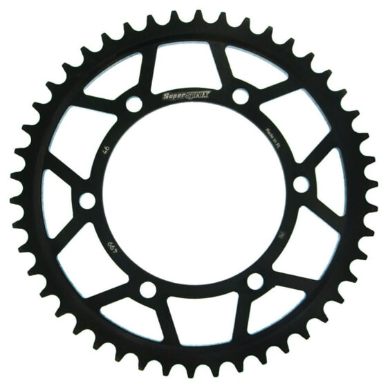 SUPERSPROX Steel Kawasaki Suzuki 530x46 RFE499X46BLK Rear Sprocket