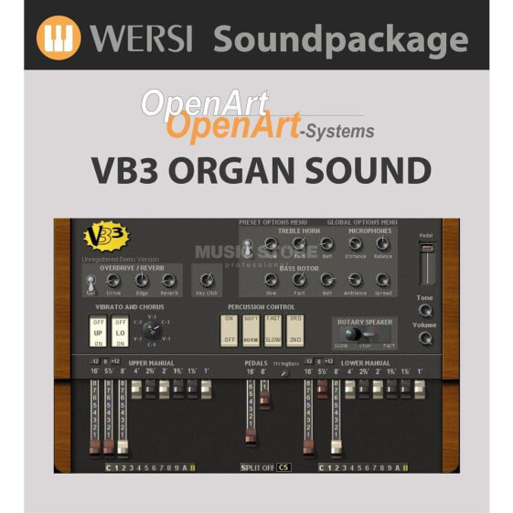 Wersi VB3 Hammond Emulation Sound Package for OAS