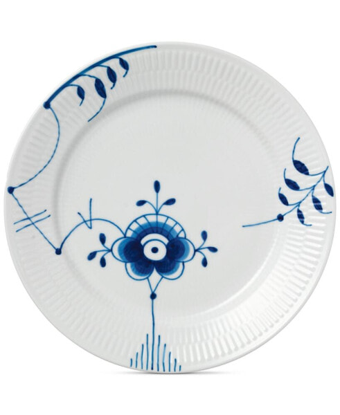 Blue Fluted Mega Dinner Plate #6