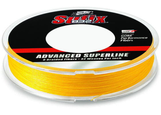 Sufix 832 Braid Fishing Line | Hi-Vis Yellow | 10 lb | 300 yd