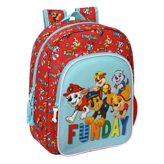 Детский рюкзак The Paw Patrol Funday Красный Светло Синий (26 x 34 x 11 cm)