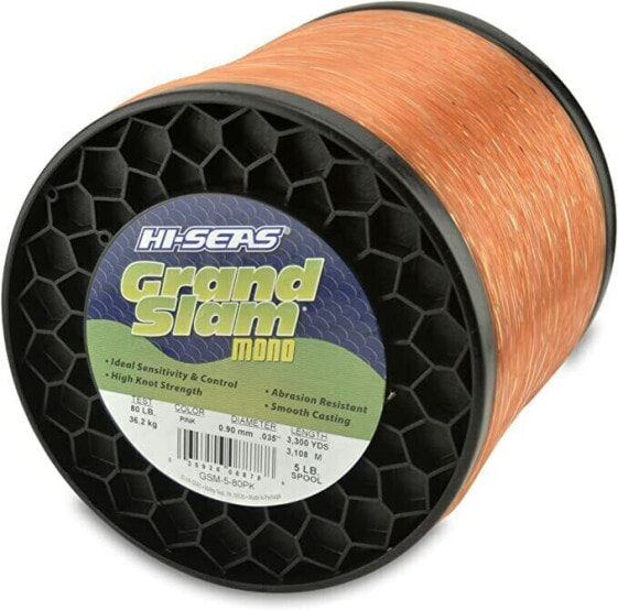 Hi-Seas Grand Slam Mono Fishing Line | 1/4 lb. Spool | Pick Color & Line Class