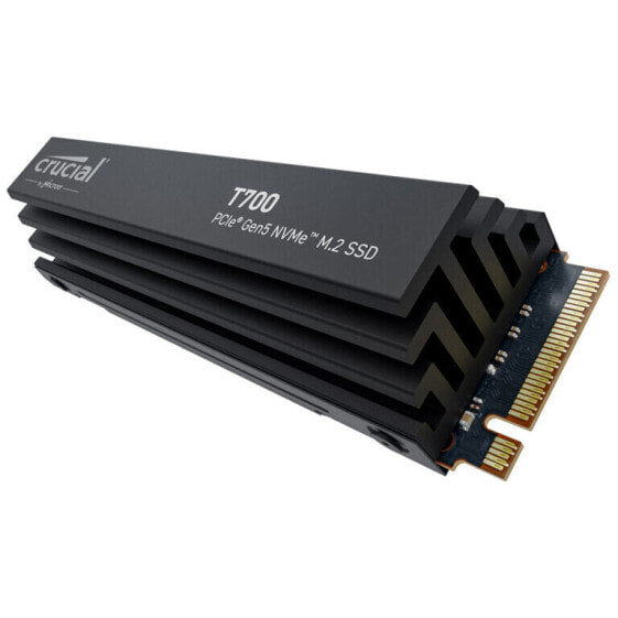 Crucial T700 NVMe SSD, PCIe 5.0 M.2 Typ 2280 - 2 TB mit Kühlkörper