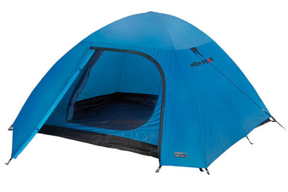Палатка для кемпинга Simex Outdoor International GmbH High Peak Kiruna 4 - Жесткая конструкция - Пирамидальная - 4 спальных места - Синяя
