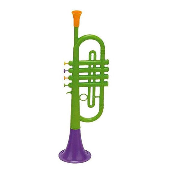 Детский музыкальный инструмент REIG MUSICALES Труба с 4 поршнями 41 см