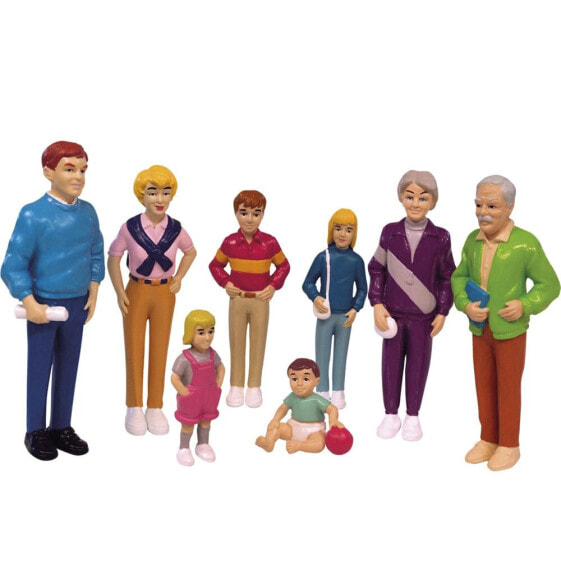 Фигурки Miniland European Family Figures 8 Units (Европейская Семья)