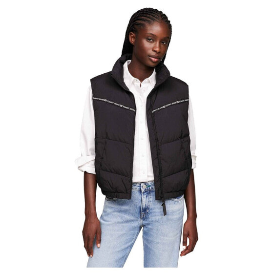 TOMMY JEANS Tape Detail Light Puffer vest