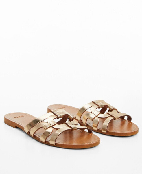 Women's Leather Straps Sandals