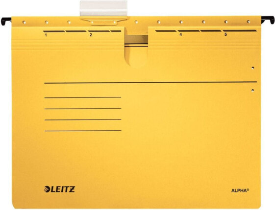 Leitz Skoroszyt zawieszany Alpha, A4, żółty (19840015)