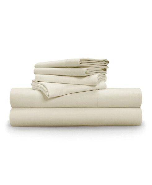 Luxe Soft Smooth 6 Piece Sheet Set, Full