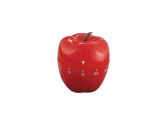 Shaped Timer, 4" Dia., Red Apple