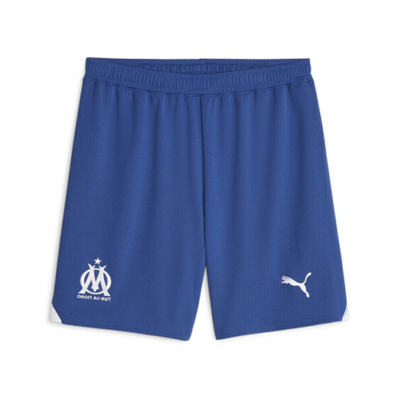 Puma Om Soccer Shorts Mens Blue Casual Athletic Bottoms 77135505