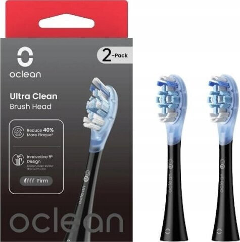 Końcówka Oclean OCLEAN KOŃCÓWKI Ultra Clean 2szt. CZARNY