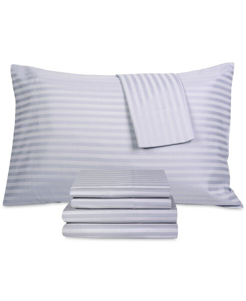 Brookline 1400 Thread Count 6 Pc. Sheet Set, California King, Created for Macy's
