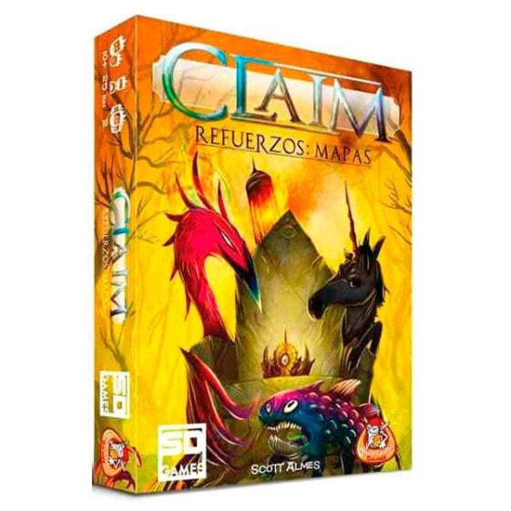 SD GAMES Claim Refuerzos Mapas Spanish Board Game