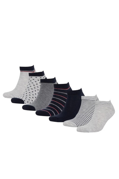 Носки defacto 7li Cotton Stripe Socks C0137AXNS