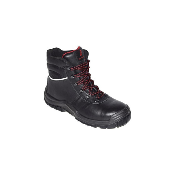 Nitras Sicherheitsstiefel POWER STEP MID+ Größe 44 schwarz S3 HRO SRC EN ISO 20345 Volleder