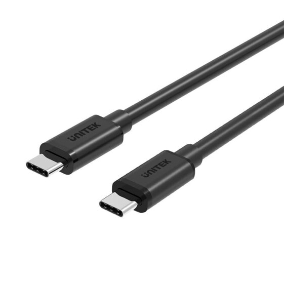Разъем USB C UNITEK Y-C477BK 1 м черный