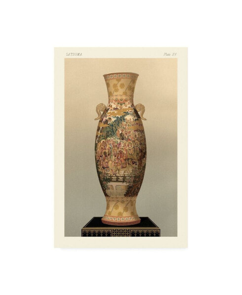 George Audsley Satsuma Vase Pl. XV Canvas Art - 27" x 33.5"