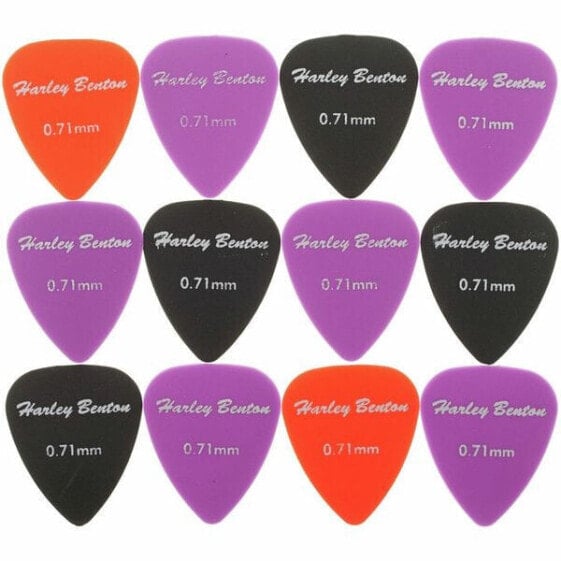 Harley Benton Nylon Player Pick Set 0,71mm