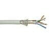 InLine Patch Cable SF/UTP Cat.5e AWG26 CCA PVC white 100m