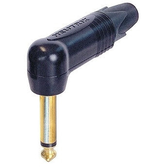 Neutrik NP2RX-B - 1/4" phone plug - Black - Gold - 14.5 mm - -20 - 65 °C