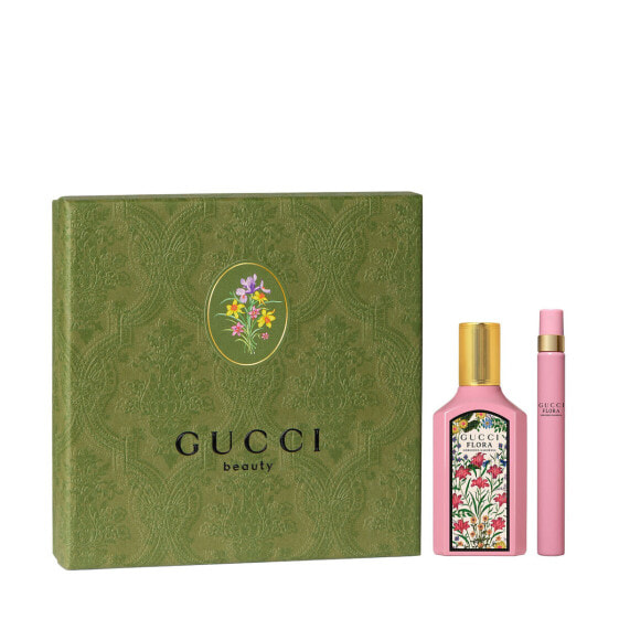 Women's Perfume Set Gucci Flora Gorgeous Gardenia 2 Pieces