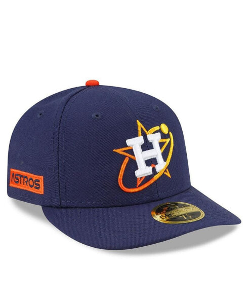 Men's Navy Houston Astros City Connect Low Profile 59FIFTY Fitted Hat