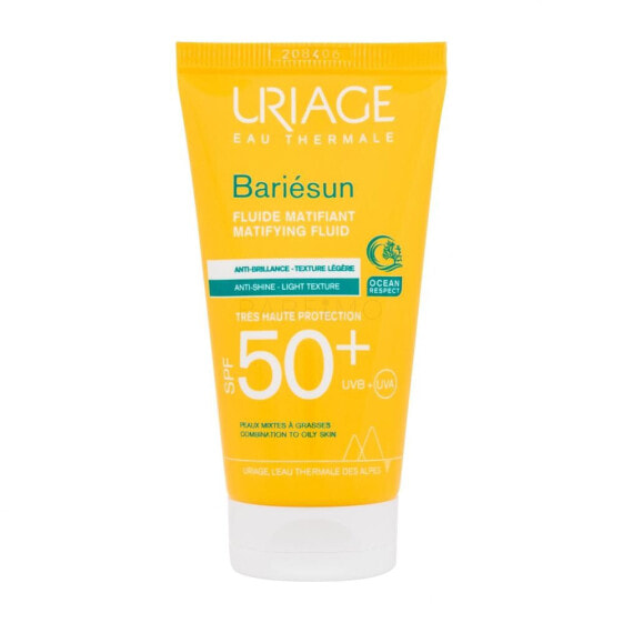 Uriage Bariésun Matifying Fluid SPF50+ 50 ml sonnenschutz fürs gesicht unisex