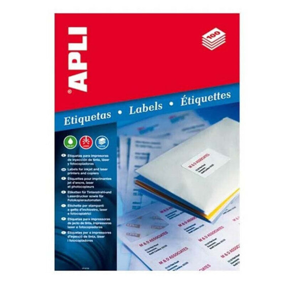 APLI 1273 Stickers 70x37 mm