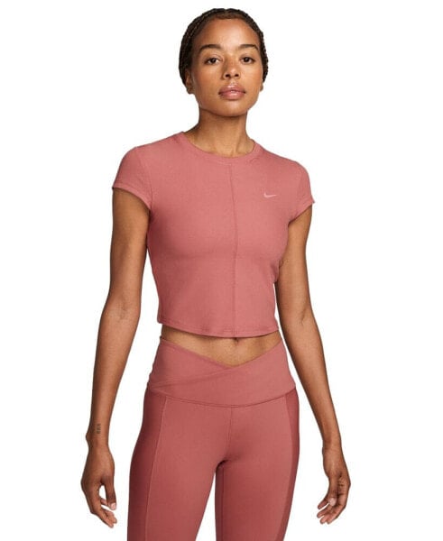 Women's One Fitted Rib Dri-FIT Cropped Top