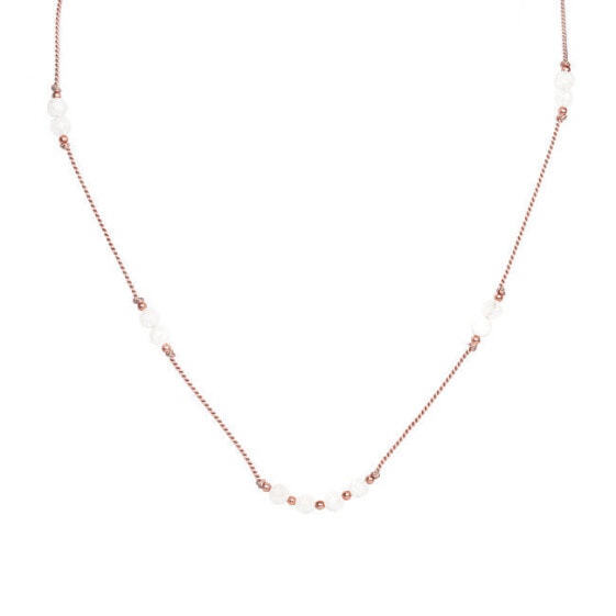 Moonstone Cord Necklace HE34K3RG-LP