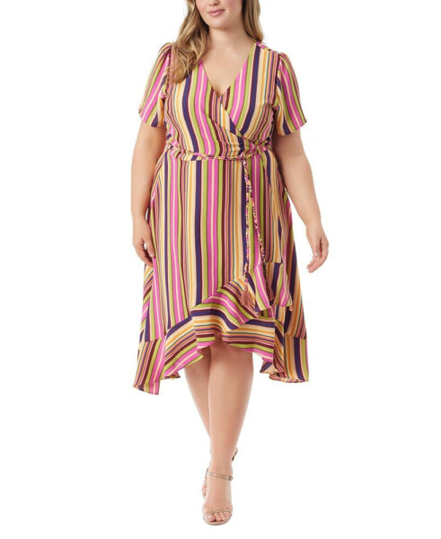 Trendy Plus Size Varsha Wrap Dress