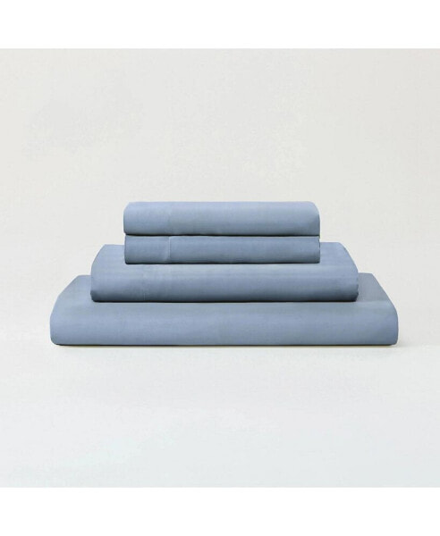 Airyweight Eucalyptus Sheet Set, Queen (Includes 1 Fitted Sheet 60x80x16, 1 Flat Sheet 92x104 & 2 Pillowcases 20x29)