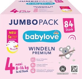 Windeln Gr. 4 Maxi (8-14 kg), Jumbopack, 84 St