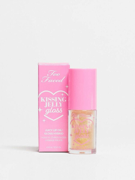 Too Faced Kissing Jelly Lip Oil Gloss- Pina Colada