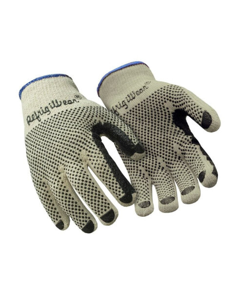 Men's Midweight Double Sided PVC Dot Grip Knit Work Gloves (Pack of 12 Pairs)