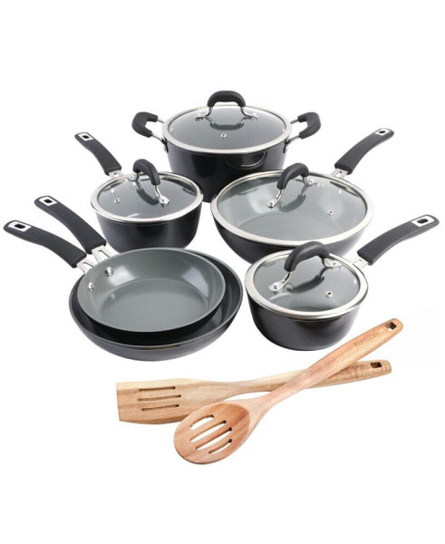 Arlington 12-Piece Ceramic Cookware Set