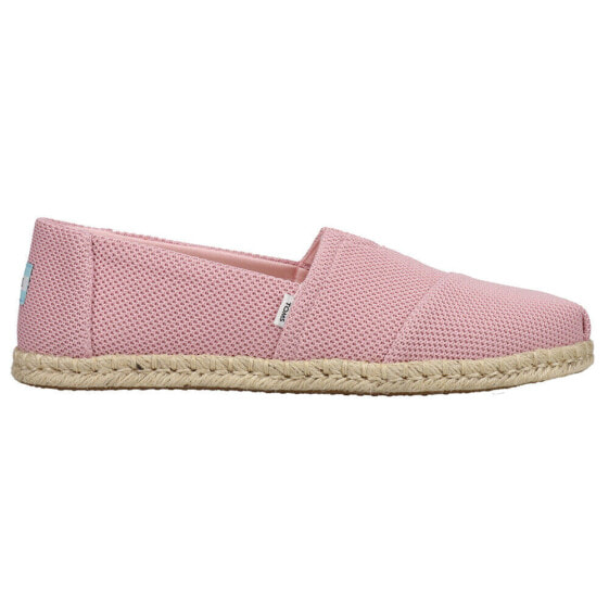 TOMS Alpargata Rope Espadrilles Womens Pink Flats Casual 10017843T