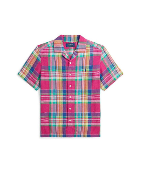 Рубашка Ralph Lauren Plaid Linen Camp