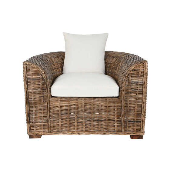 Кресло Home ESPRIT Натуральный Темно-коричневый 100 x 85 x 68 cm