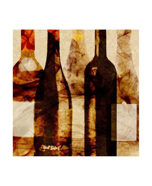 Alonzo Saunders Smokey Wine III Canvas Art - 15.5" x 21"