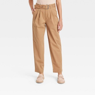 Women's Super High-Rise Tapered Chino Pants - A New Day