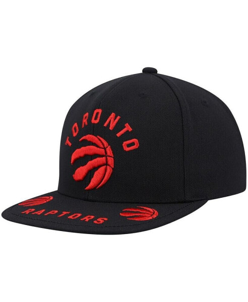 Бейсболка Mitchell & Ness Toronto Raptors черная для мужчин